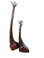 Preview: Sitzende Giraffe aus Kenia